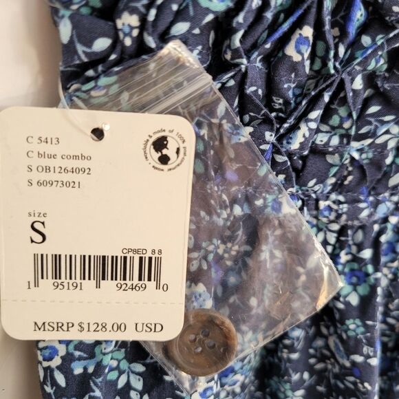 FREE PEOPLE  Petunia Cotton‎ Dress SIZE SMALL - Picture 11 of 11